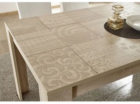 Masă extensibilă pentru dining ARIA, stejar Sonoma