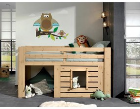 Pat pentru copii Vipack Oliver, 90 x 200 cm