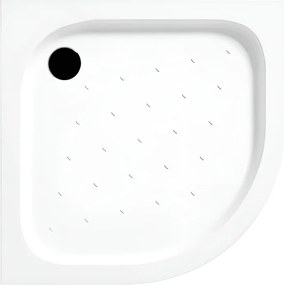 Cădiță de duș acrilică curbată Klonberg 90x90