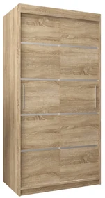 Dulap de haine 100 cm Verika 1 100 (stejar sonoma). 1063683