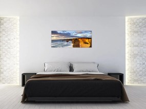 Tablou cu stâncile marine (120x50 cm)