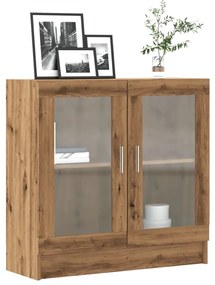 vidaXL Bibliotecă, stejar artizanal, 82,5x30,5x80 cm, lemn prelucrat