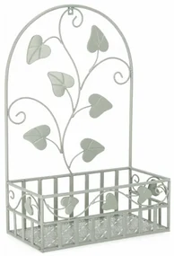 Suport de perete pentru ghivece, din metal, Harriet L Rectangle Verde Mint, L40xl21xH61 cm