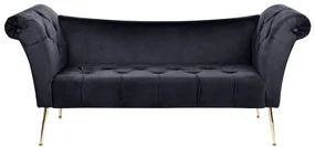 Divan/ Șezlong Nanza (negru). 1081632