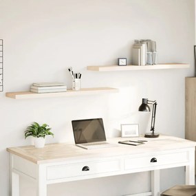 vidaXL Rafturi plutitoare, 2 buc., 110x23,5x4 cm, lemn prelucrat