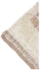 Covor pentru copii crem lavabil/țesut manual din bumbac 170x240 cm Pine Forest – Lorena Canals