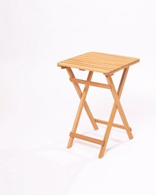 Măsuță auxiliară de grădină din lemn de fag 50x50 cm – Floriane Garden