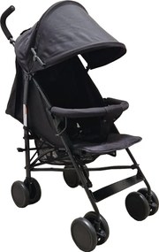 Carucior sport tip umbrela Baby Care™ PRO 818B, Spatar reglabil in 7 trepte, Pozitie somn, Amortizoare, Frana picior, Pliabil, Negru