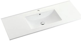 V955 - Lavoar cu design plat 18x120x46 cm