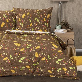 Lenjerie de pat bumbac creponat 4Home Toamnă, 140 x 220 cm, 70 x 90 cm