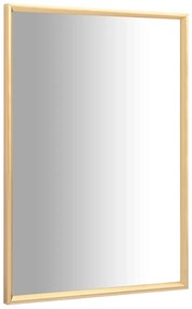 Oglinda, auriu, 60x40 cm 1, Auriu, 60 x 40 cm