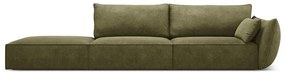 Șezlong verde (cu colț pe partea dreaptă) Vanda – Mazzini Sofas