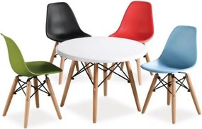 Masa de sufragerie alba OSLO 60x60