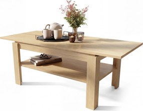 Mazzoni ASTI-R Stejar Oasis – MASĂ/MĂSUȚĂ CAFEA MODERNĂ CU BLAT EXTENSIBIL