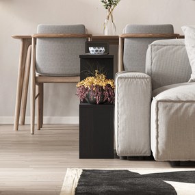 Măsuță laterală Homtulia (lemn Negru). Promo -8%. 1127436