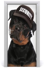 Autocolante pentru usi Rottweiler