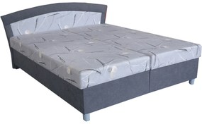 Pat matrimonial 160 cm Brinda (cu Saltea cu arcuri). 774205