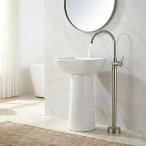 Robinet pentru lavoar Rea Lungo Brush Nickel