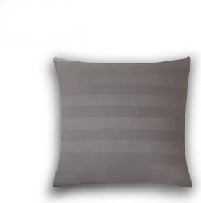Husa de pernă din microfibra JASMINE 45x45 cm, gri deschis