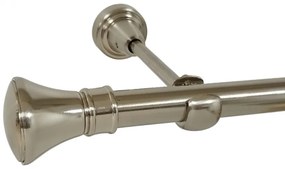 Galerie simpla fara inele PRINCE 19 mm inox (Alege marime: 200 cm)