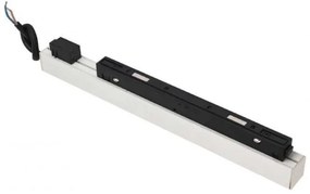 Set un metru sina magnetica monofazata cu iluminat inclus Alfa 52M1032WH alb, 3000K