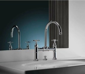 Baterie lavoar monocomanda Hansgrohe Axor Montreux 220 cu 2 elemente