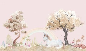 Fototapet, Unicorn Dream, Bubblegum, Rebel Walls