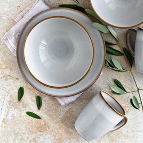 Mäser Set de vase pentru micul dejun 12 piese SMOKY'S – gri