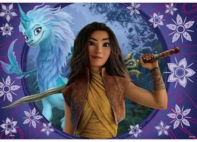 PUZZLE RAYA SI ULTIMUL DRAGON, 2X24PIESE - RAVENSBURGER (RVSPC05097)