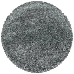 Covor gri rotund ø 160 cm Fluffy – Ayyildiz Carpets