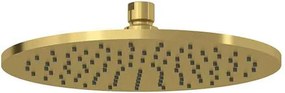 Palarie de dus rotunda Kludi A-QA 25 cm finisaj auriu periat 1 functie