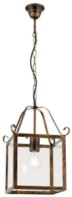 Pendul design rustic Frano Latern HL 6-1533/1 Antik/gold OR