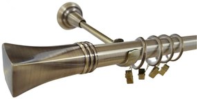 Galerie simpla MALAGA - 25 - aur antic (Alege marime: 200 cm)