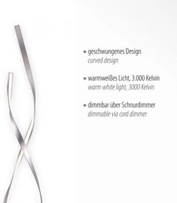 Lampadar LED dimabil Paul Neuhaus 720-55 LINDA LED/27W/230V crom