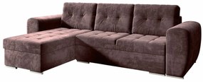 Colțar Muncie 109Cutie de pat, 256x157x97cm, 105 kg, Picioare: Plastic, Metal