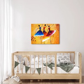 Tablou - Pictură în ulei, balerina (70x50 cm)