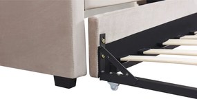 Pat extensibil, maro-gri Taupe, ALODA