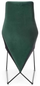 Scaun de bucătărie Vera, verde închis