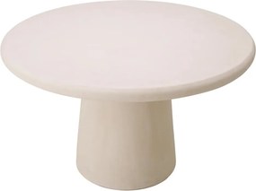 Masa design LUX pentru interior si exterior Cleon M crem