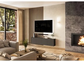 Comodă TV gri antracit 183x45 cm Piana – Germania