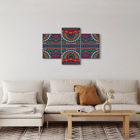 Tablou cu bastracție ornamentală (90x60 cm)