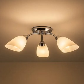 Lustră aplicată PORTOS 3xE14/10W/230V, crom lucios