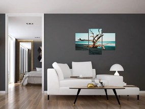 Tablou - Debarcare pe plaja (90x60 cm)