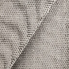 Fotoliu maro deschis cu tapițerie din chenille Freya – Ropez