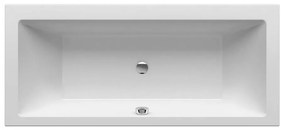 Ravak C691300000 - Cadă FORMY 170 x 75 cm, acrilic, albă