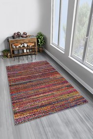 Covor Living / Dormitor W1077, 80x150 cm, Poliester, Multicolor