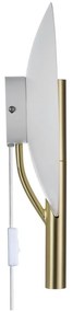 Aplica de perete ambientala design nordic Furiko alama/alb