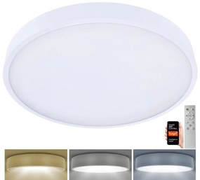 Plafonieră LED dimabilă Brilagi POOL SMART LED/60W/230V 50 cm Wi-Fi Tuya alb + telecomandă