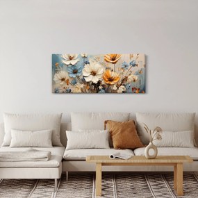 Tablou - Buchete, pictură (120x50 cm)