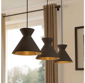 Eglo 900348 - Lampă suspendată pe cablu NASTASIA 3xE27/40W/230V